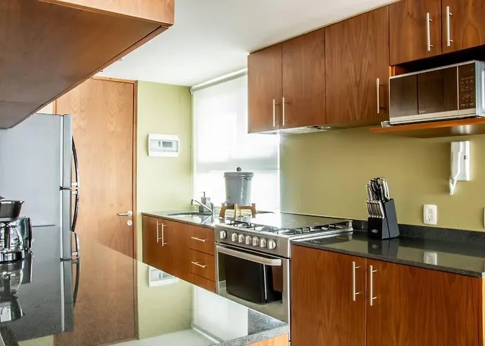 Apartamento New 2br With Pool And Rooftop México DF