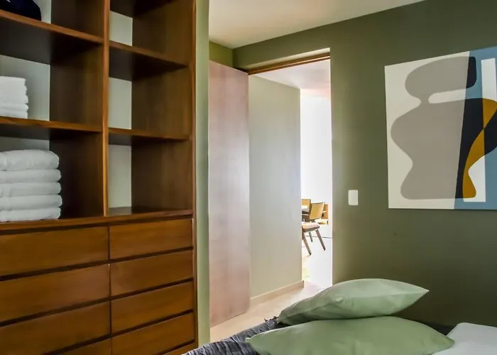 Apartamento New 2br With Pool And Rooftop México DF